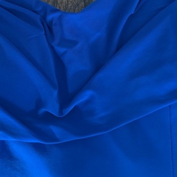 NWT. Blue SIZE 4 Dance dress / rhinestone / formal gown /long/designer - Picture 4 of 11